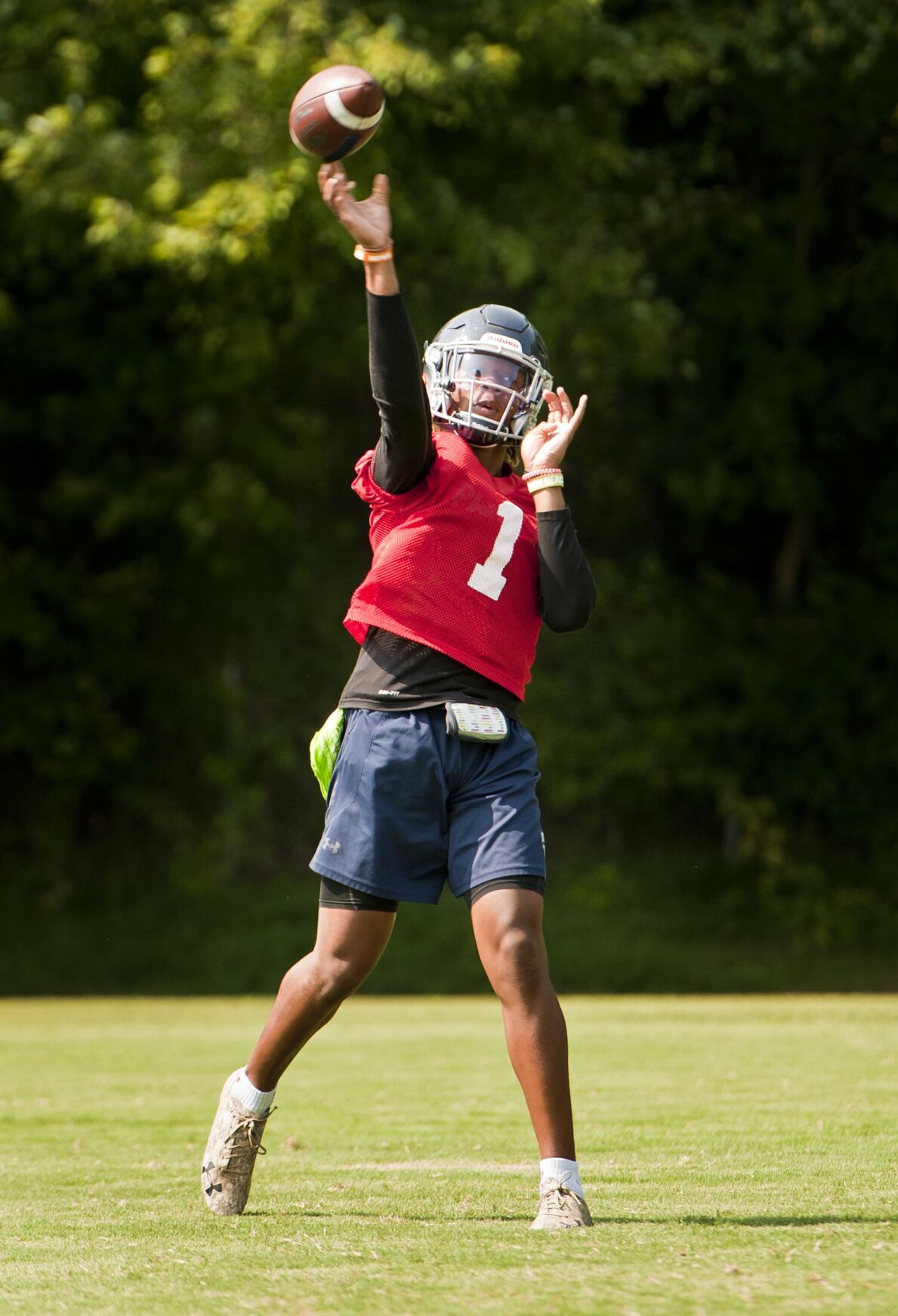 East Forsyth football first day